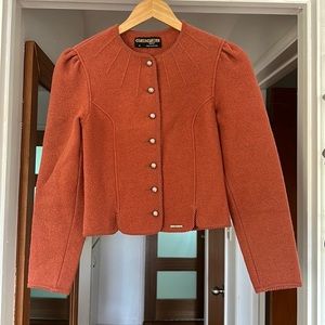 Vintage Geiger jacket- burnt sienna